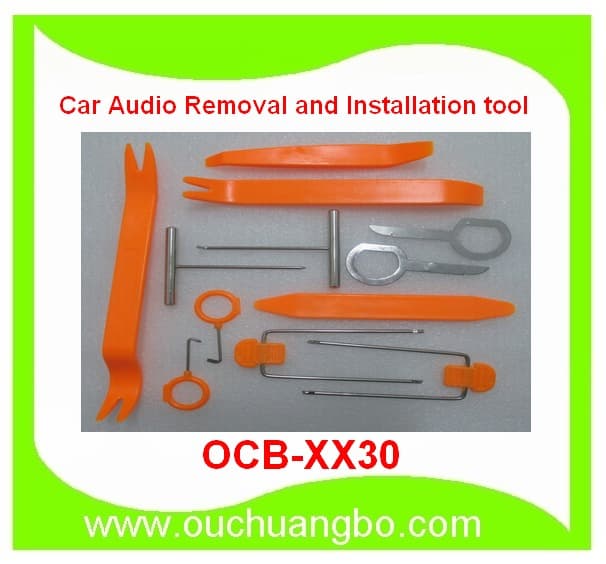 ouchuangbo 12pcs Car Stereo Installation Kits Car Radio